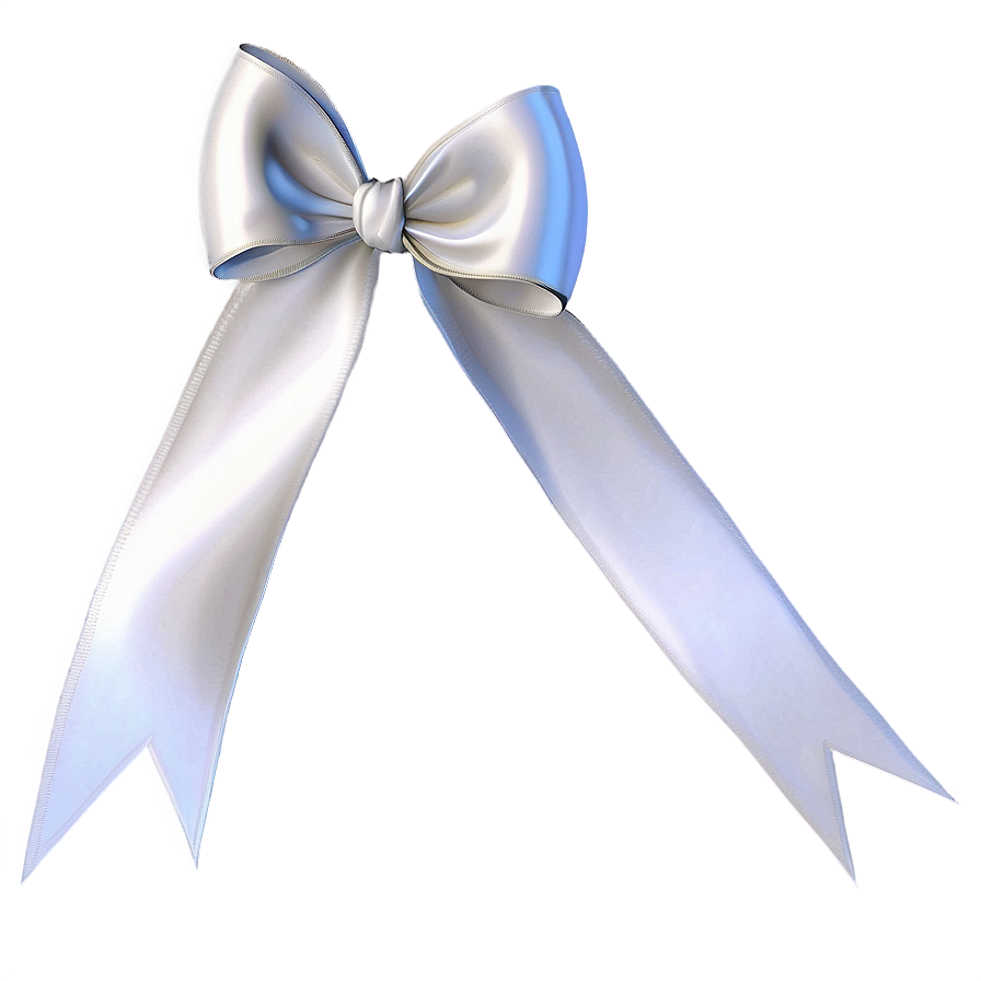 White Gift Ribbon Png 9