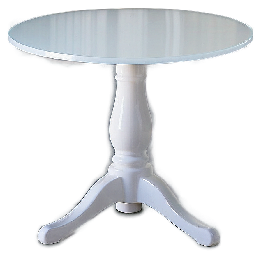 White Glass Table Png 88