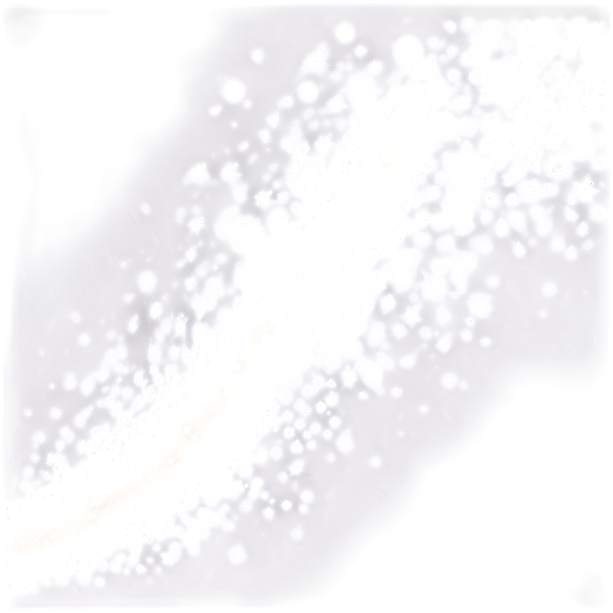 White Glitter Line Overlay Png 90