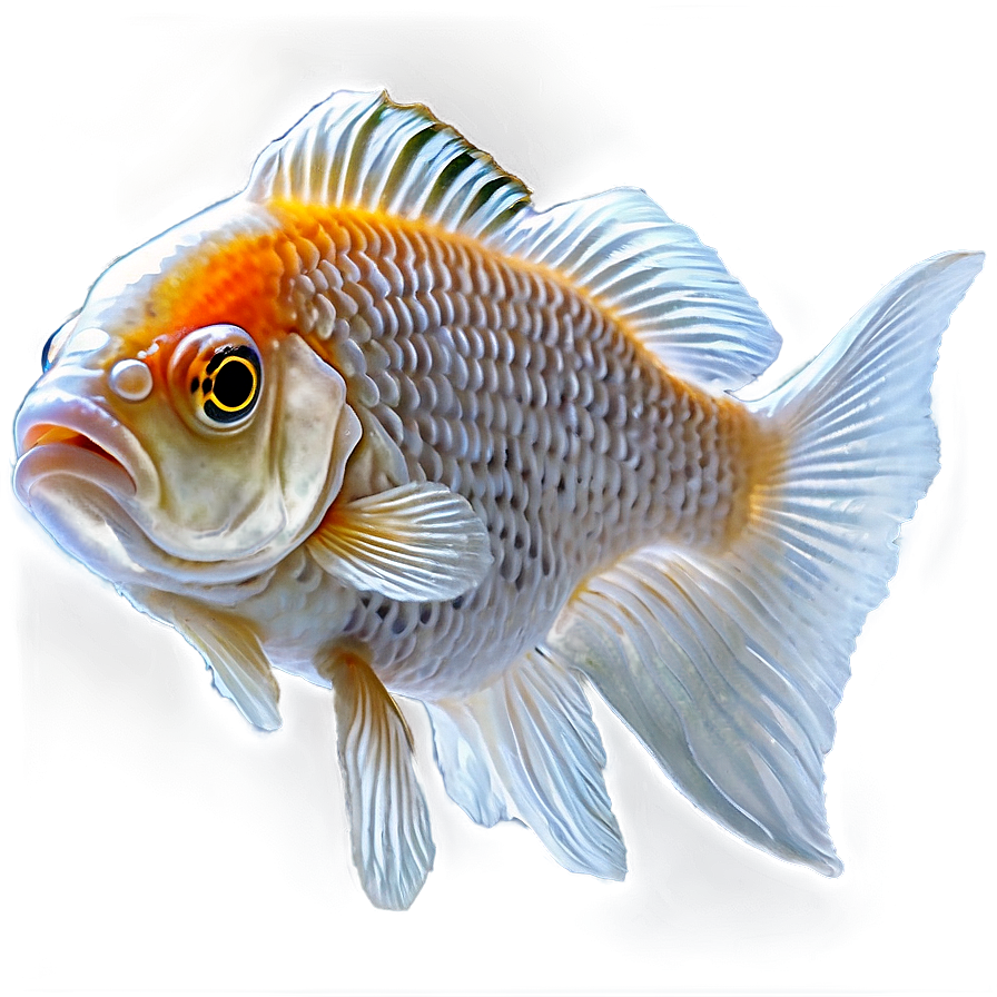 White Goldfish Png 96