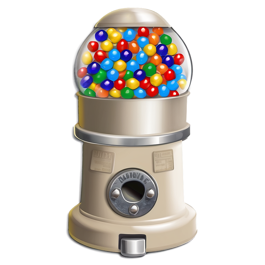 White Gumball Machine Png Qot