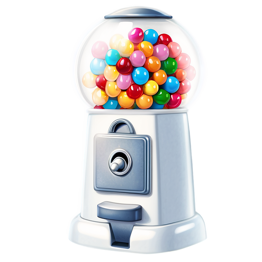 White Gumball Machine Png Yqd47