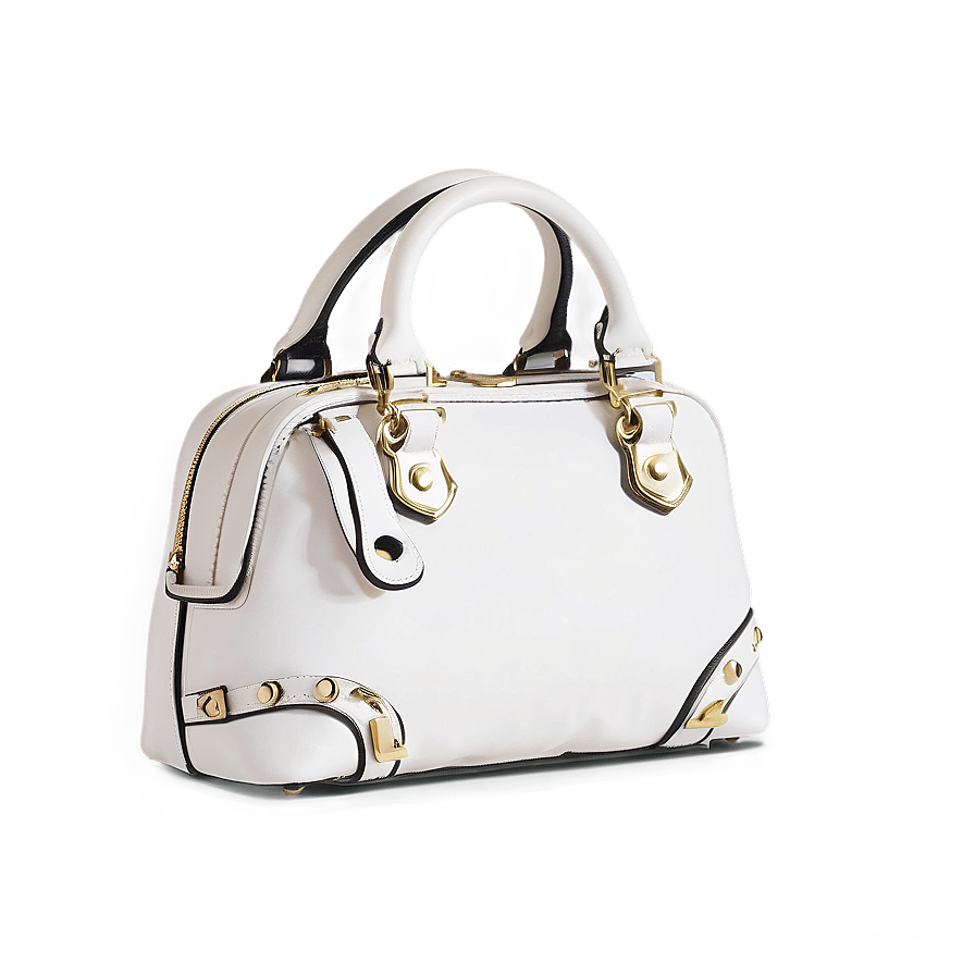 White Handbag PNG uht12 PNG with transparent background