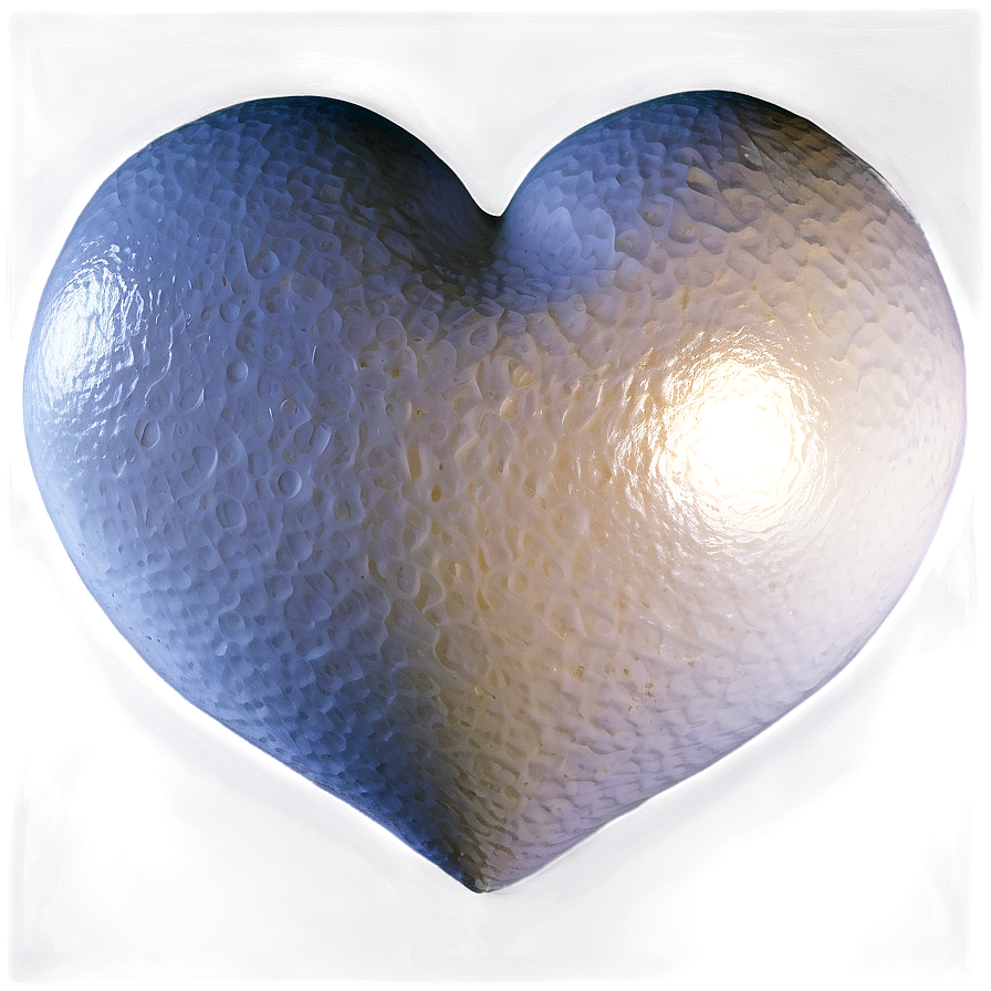 White Heart In Watercolor Png Ekx