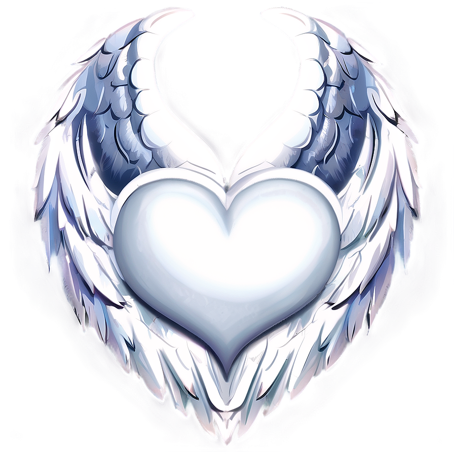 White Heart With Wings Png Cwd8