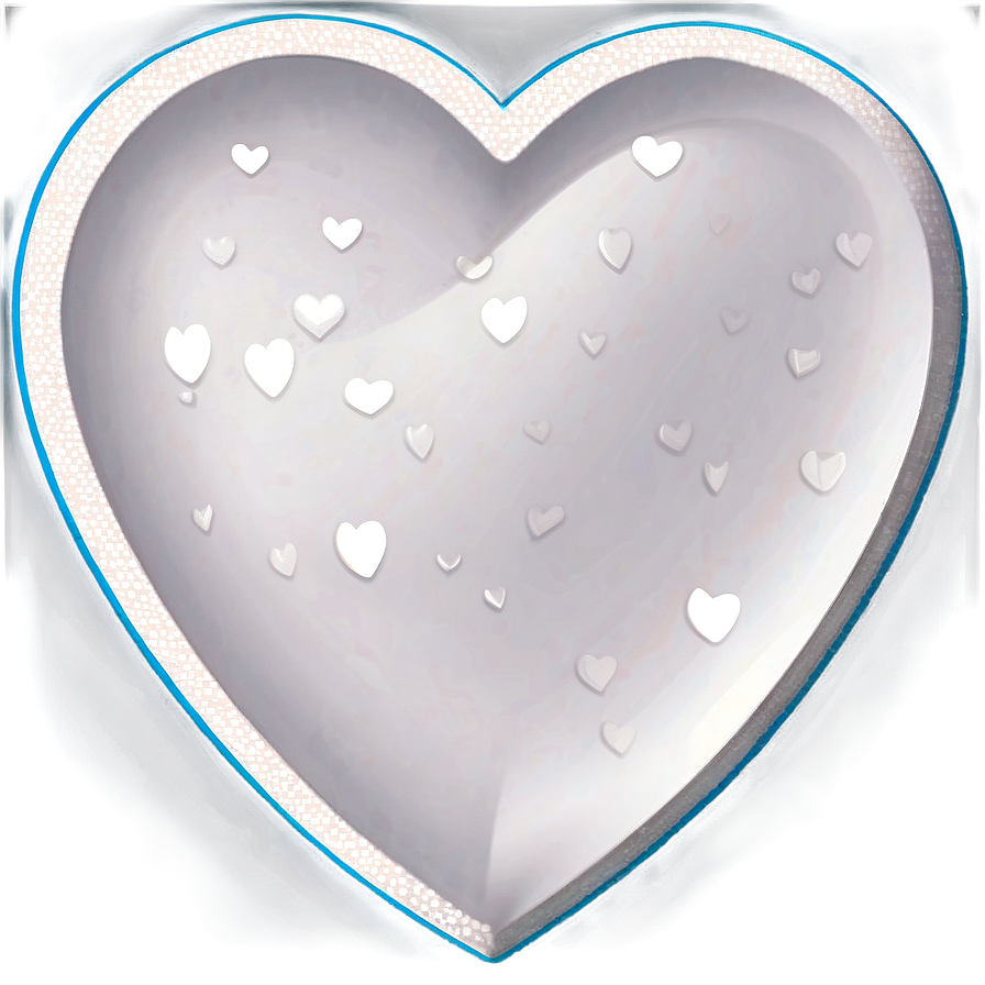 White Hearts Vector Png Yhr17 Image