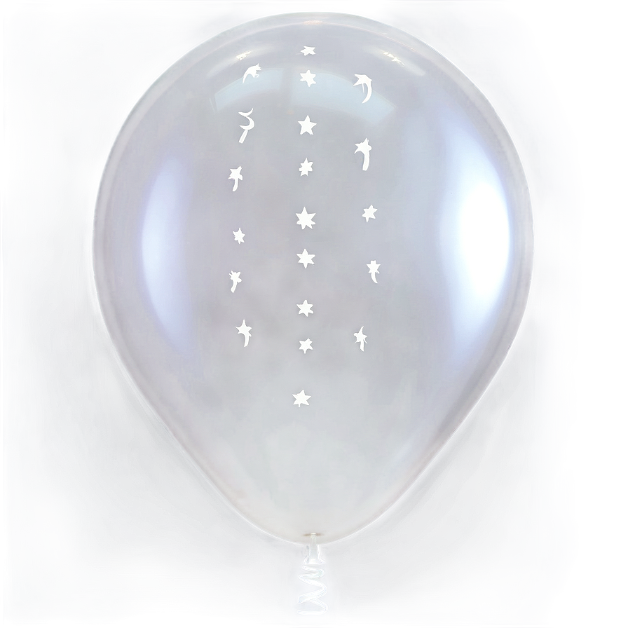 White Helium Balloon Png 97