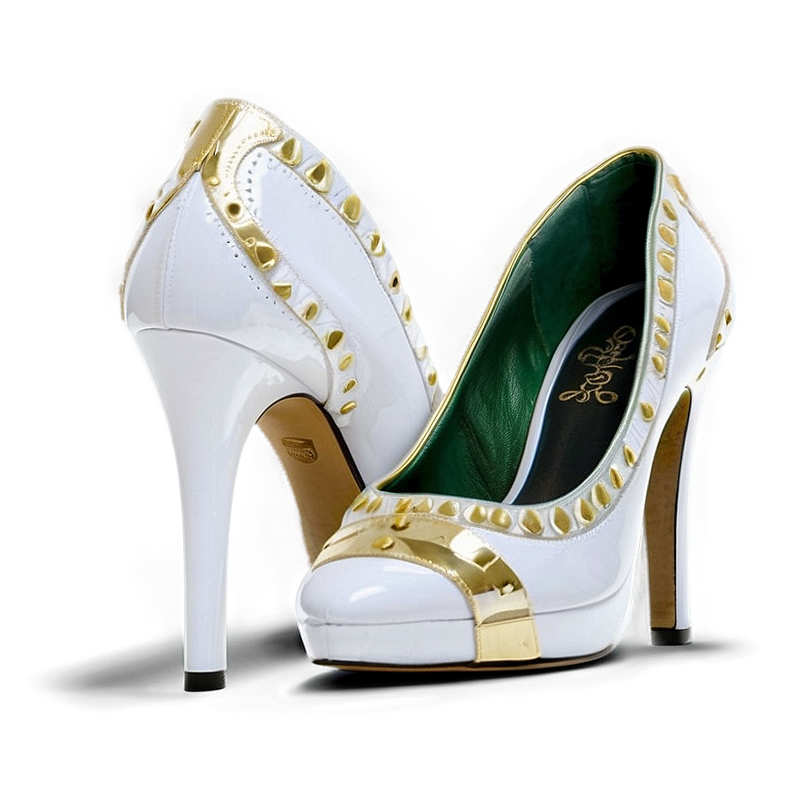 White High Heels PNG ooo14 PNG with transparent background