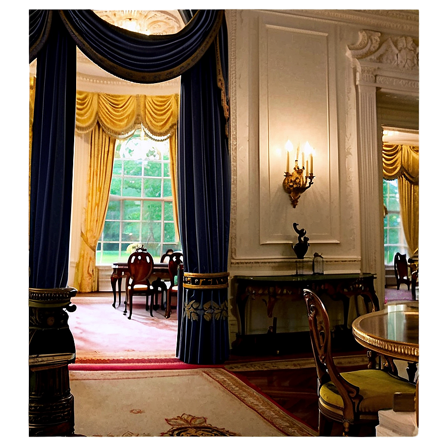 White House State Dining Room Png Oqg