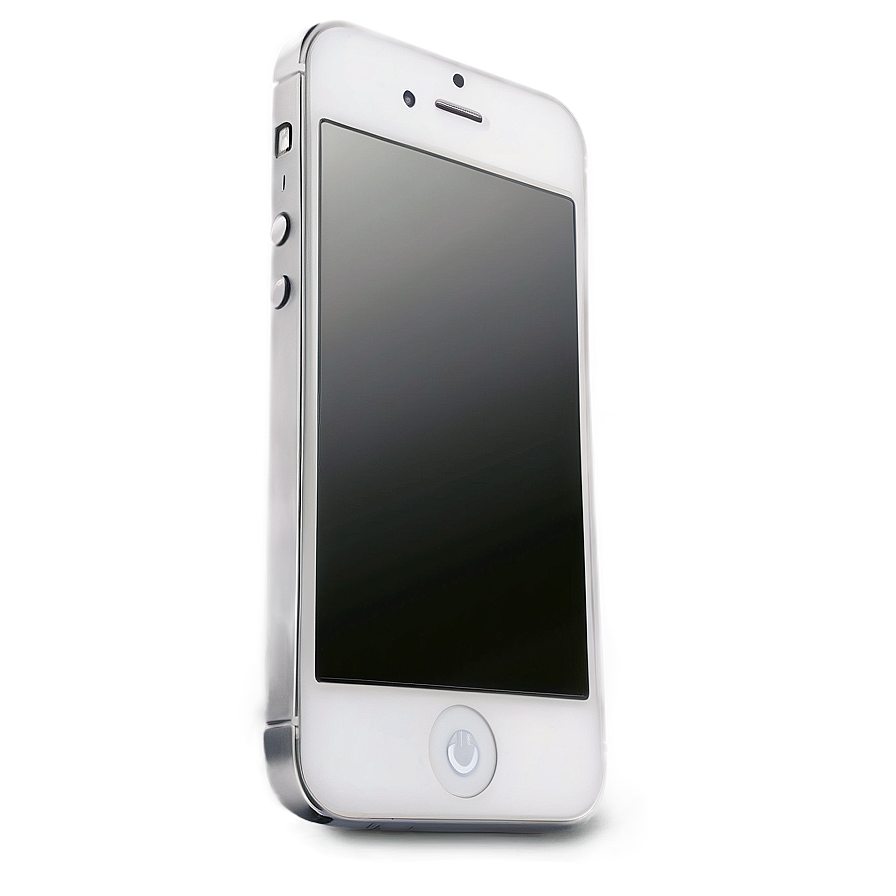 White Iphone With Blank Screen Png Yeg98