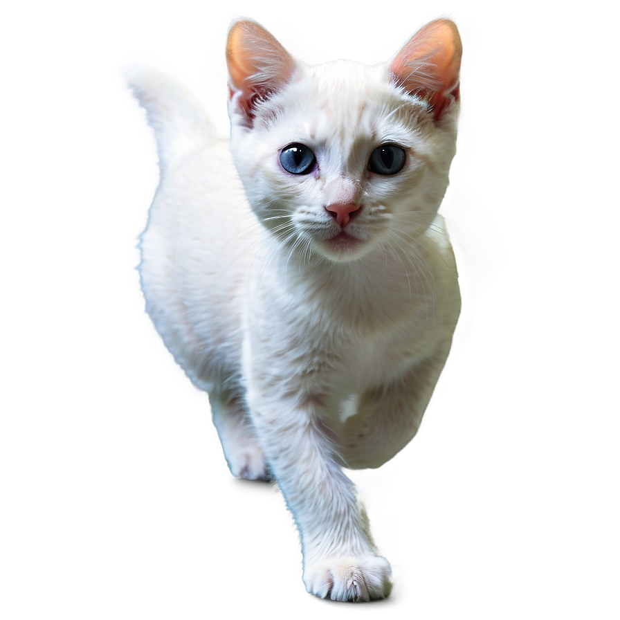 White Kitten PNG uag89 PNG with transparent background