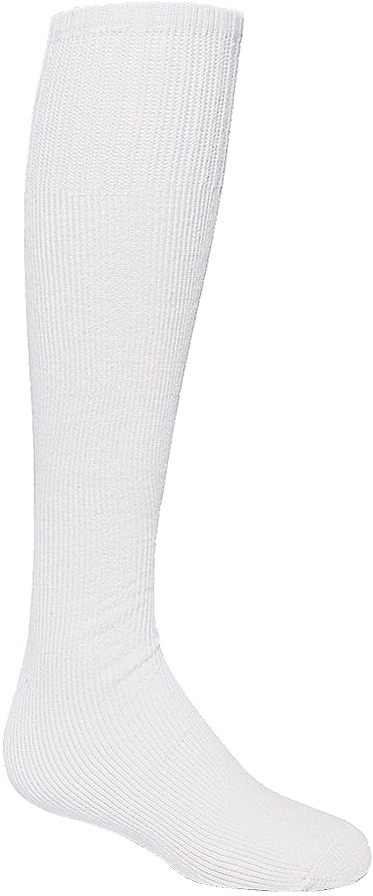 White Knee High Sock