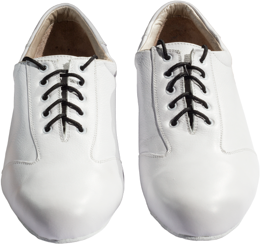 Ref 324 Men Shoes All In White Leather - Front White Shoes Png, Transparent Png PNG with transparent background