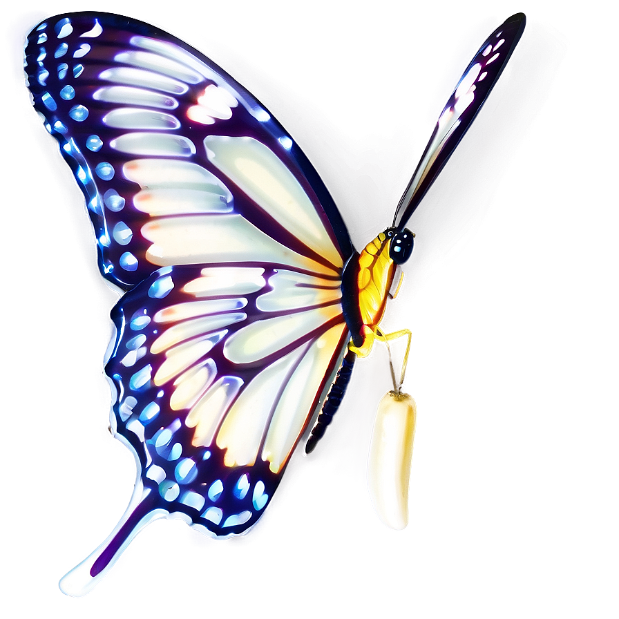 White Light Butterfly Png 33