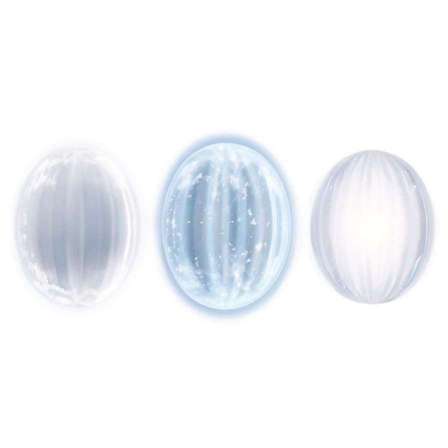 White Light Frosted Glow Png 9