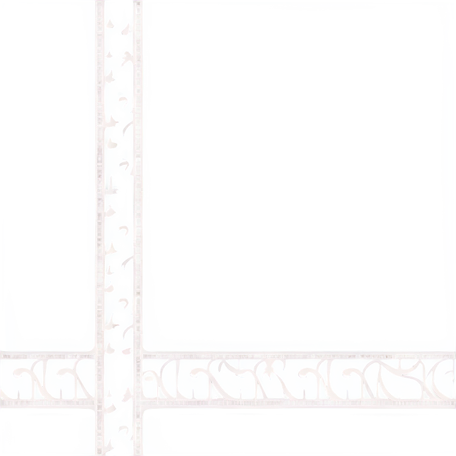 White Lines Border Png 7