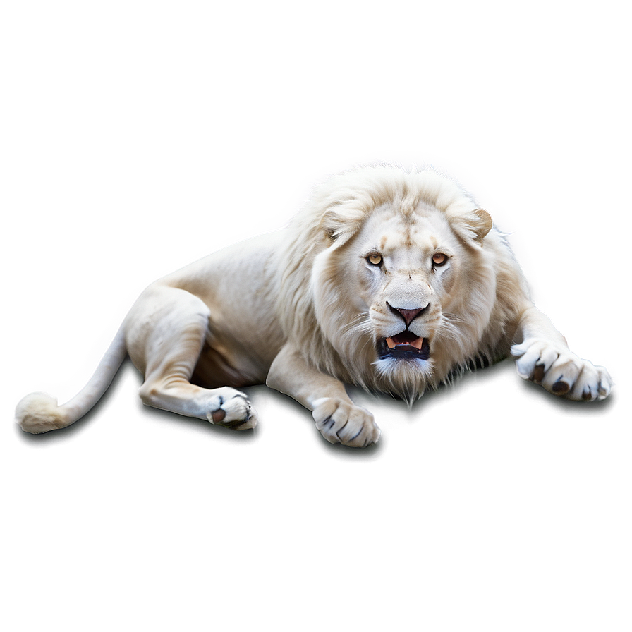 White Lion Rare Png 05032024