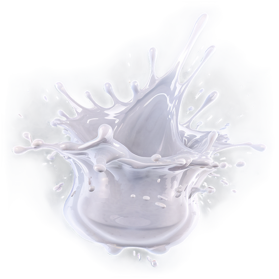 White Liquid Splash Png Vak