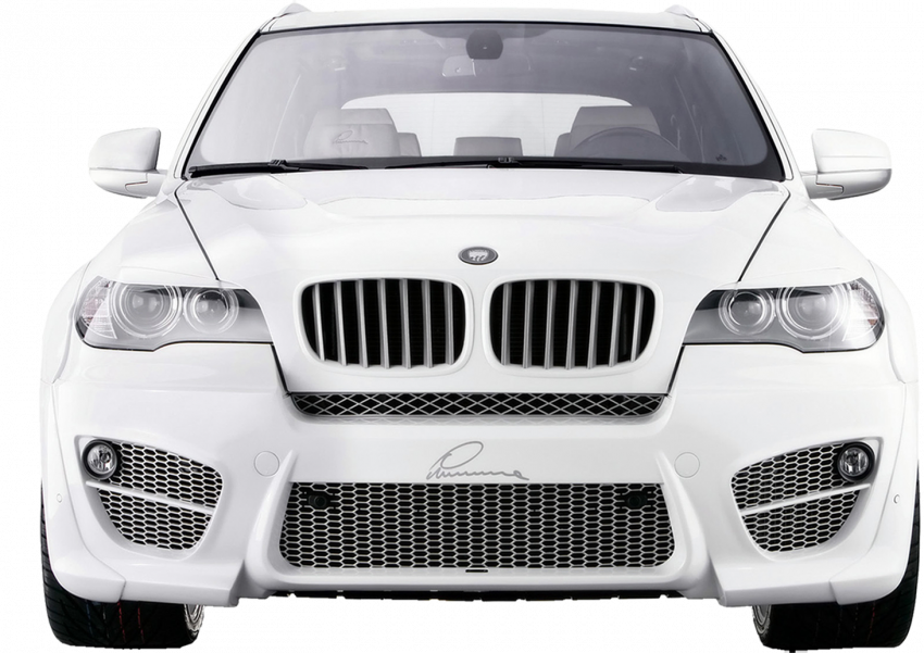 White Luxury S U V Front View H D