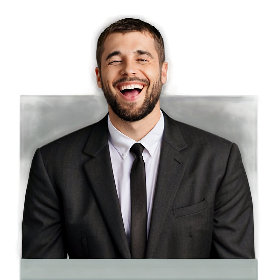 White Man Laughing Png Rod19