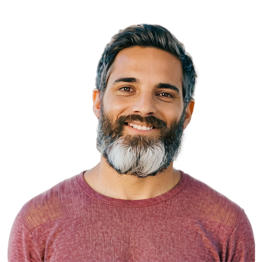 White Man With Beard Png Cqk43