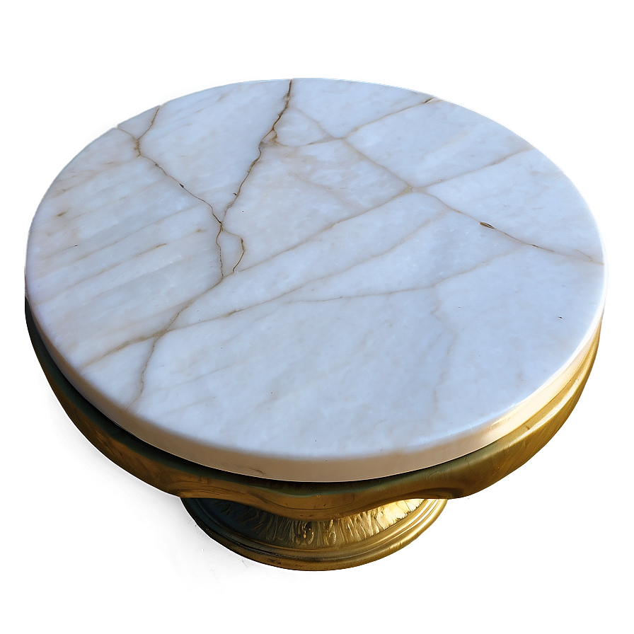 White Marble Table Png 57