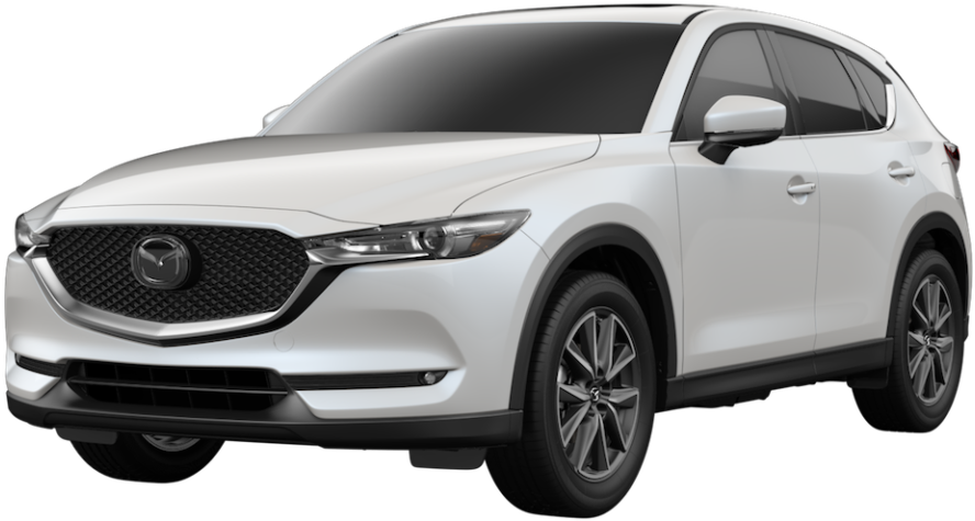 White Mazda Crossover S U V