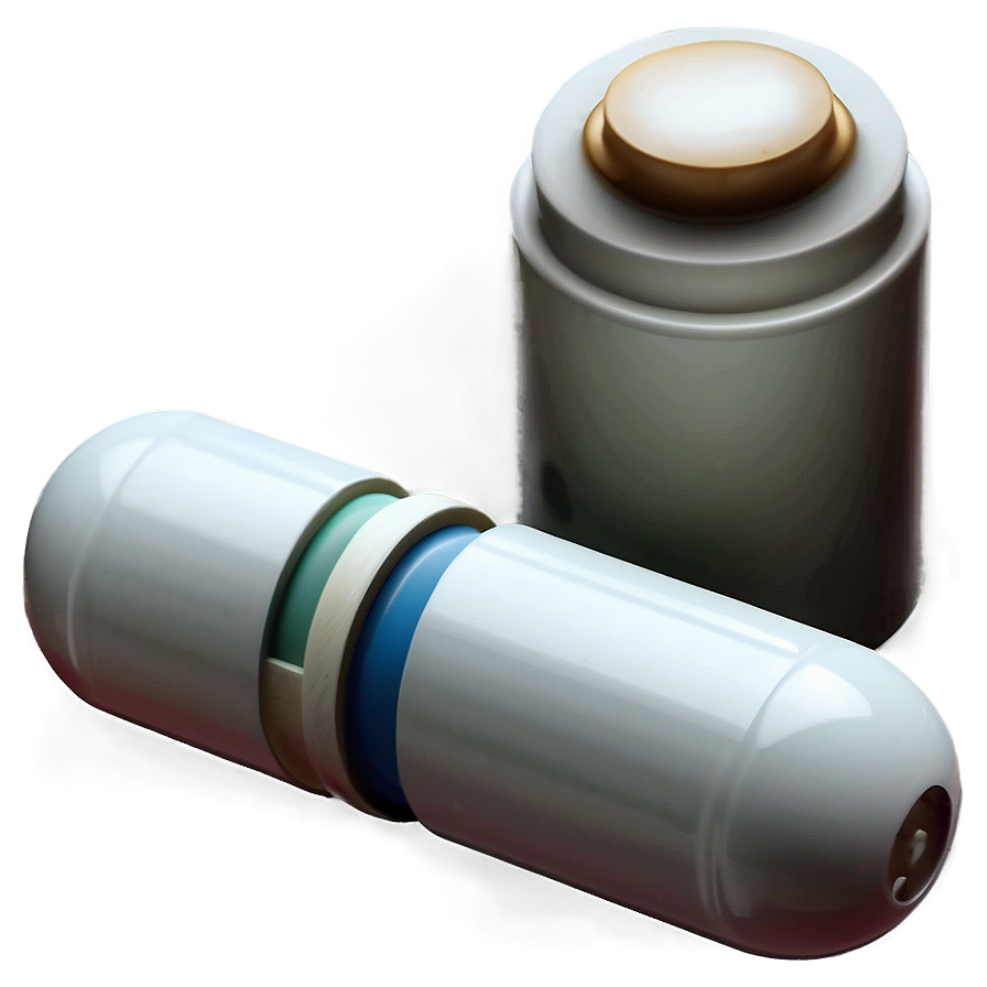 White Medicine Capsule Png Xvl