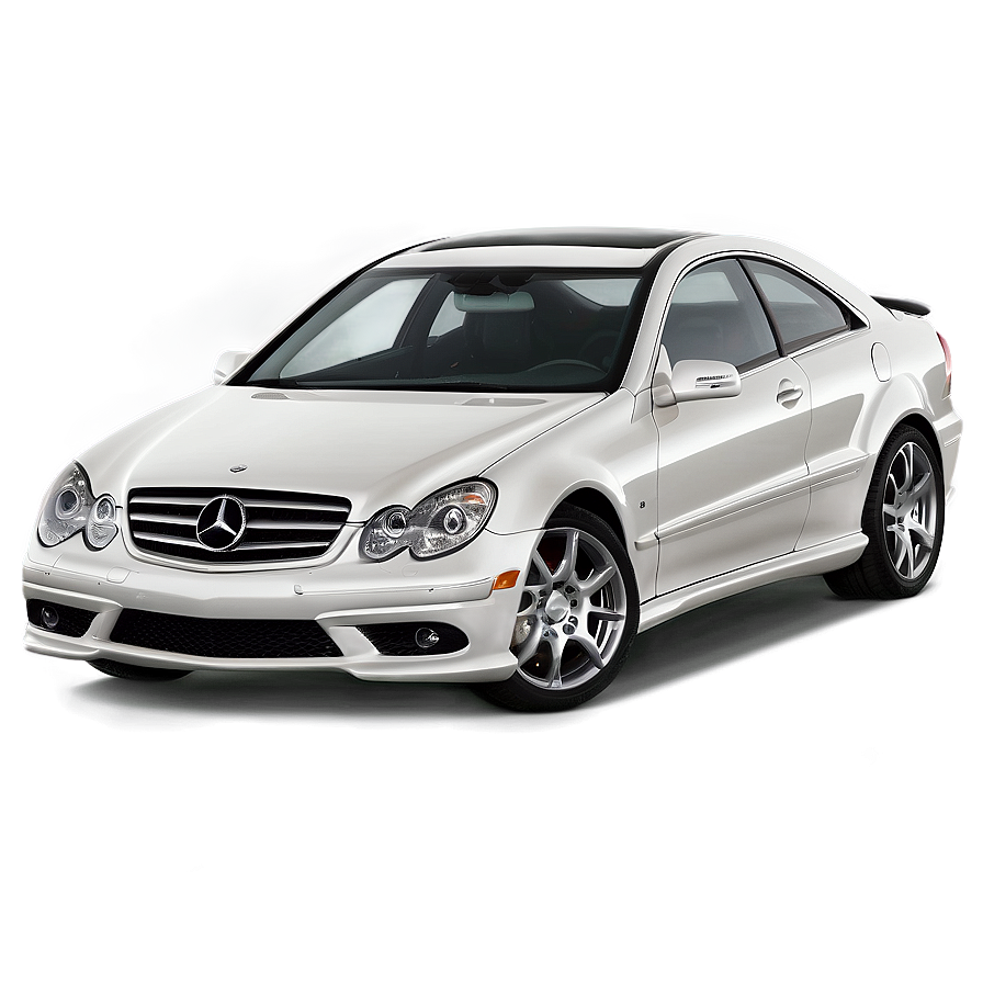 White Mercedes Benz Coupe Png Pas97