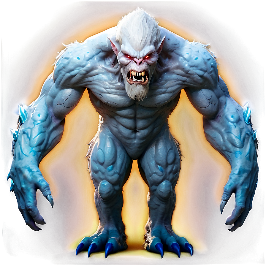 White Monster For Game Png Wfi3