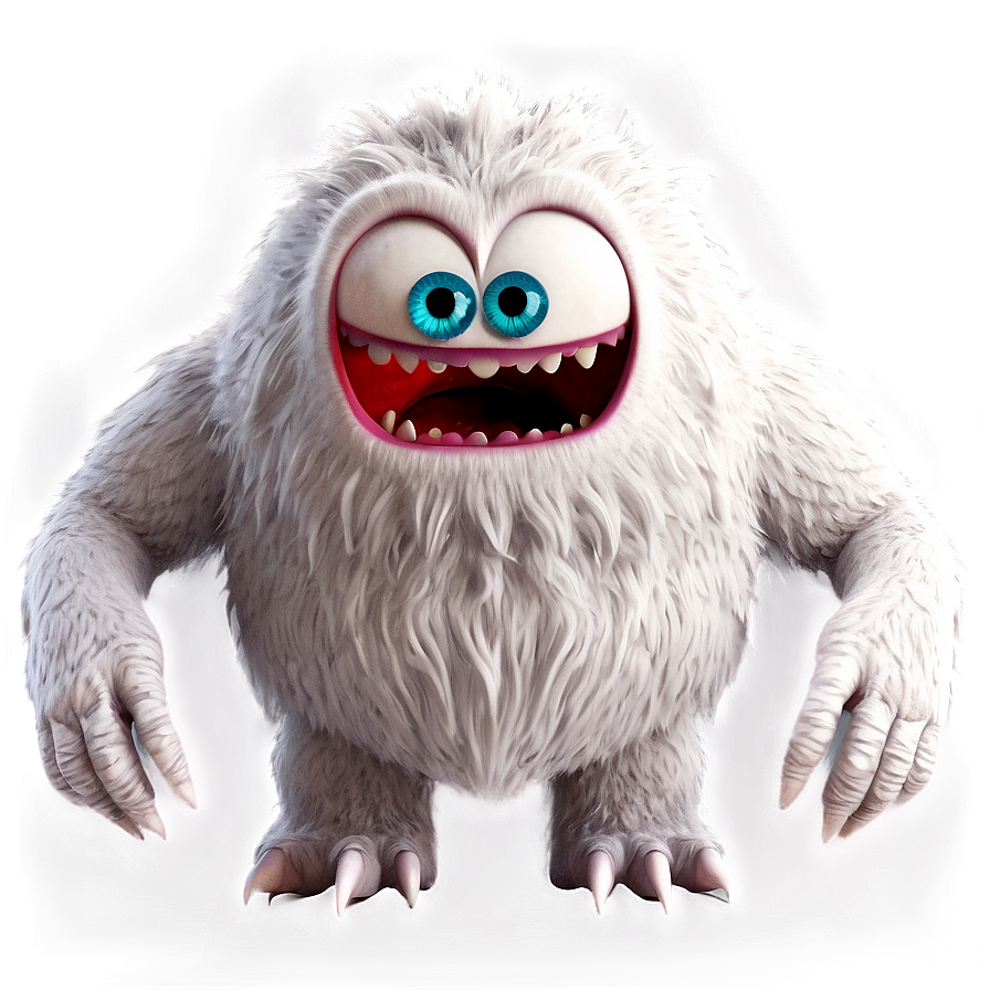 White Monster For Logo Png Ojr