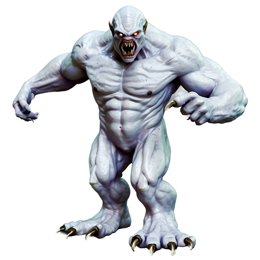 White Monster From Mythology Png 14