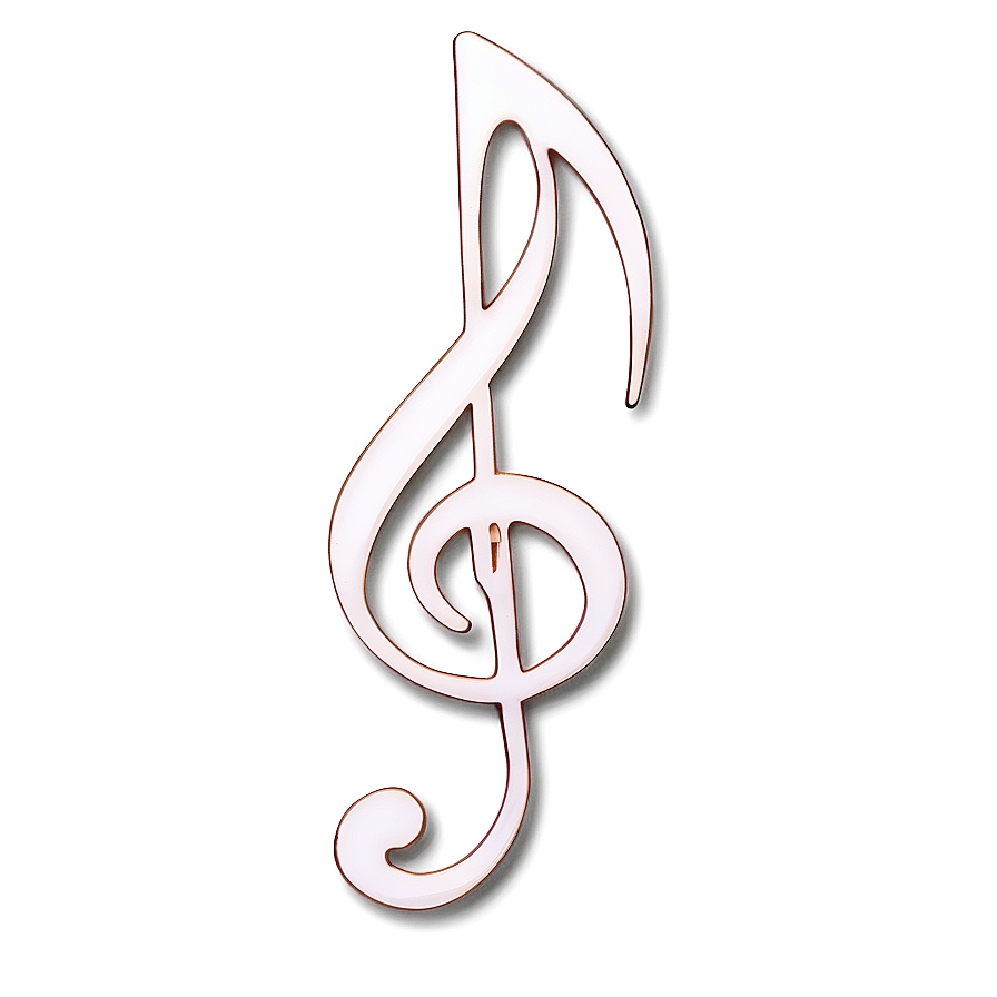 White Music Note For Musicians Png Kvt