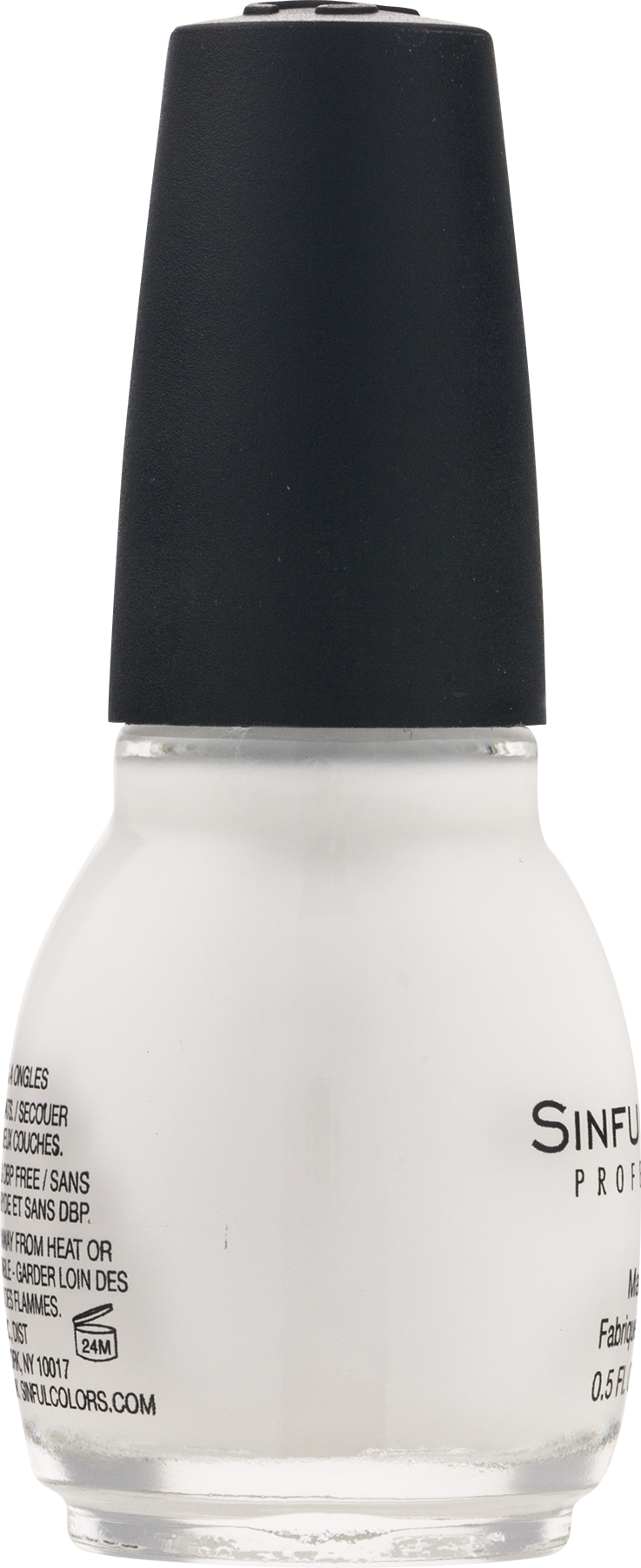 White Nail Polish Bottle