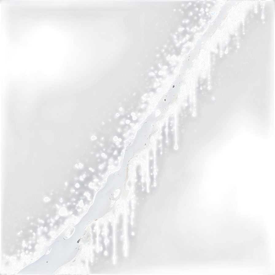 White Paint Drip Splatter Png Cun31