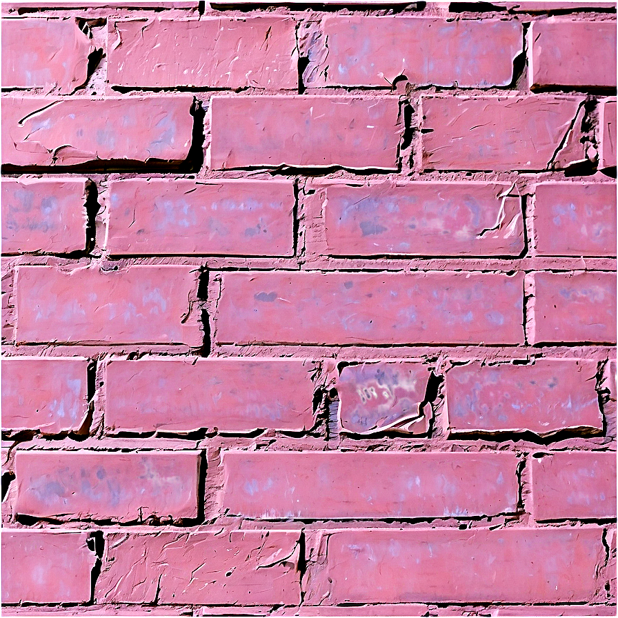 White Painted Brick Png 05062024