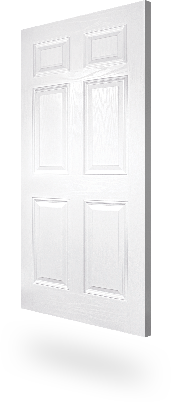 White Panel Door Floating