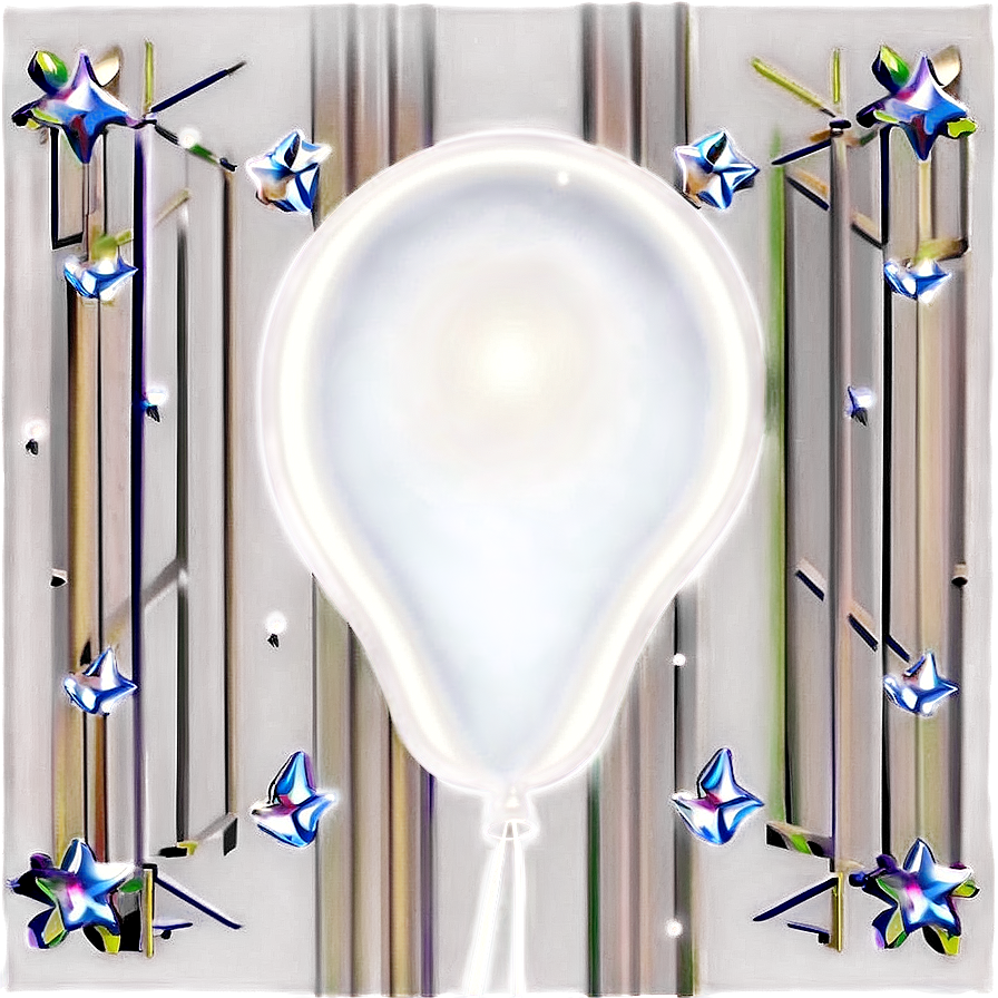 White Pearl Balloons Png 63