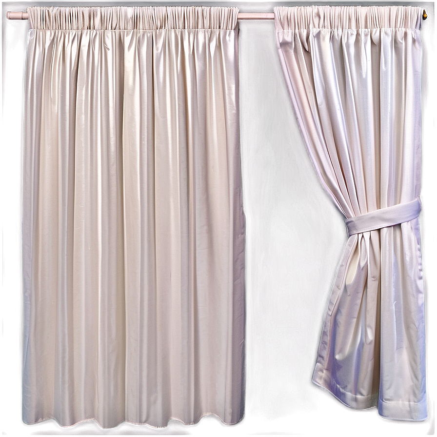 White Pencil Pleat Curtains Png Qyp20