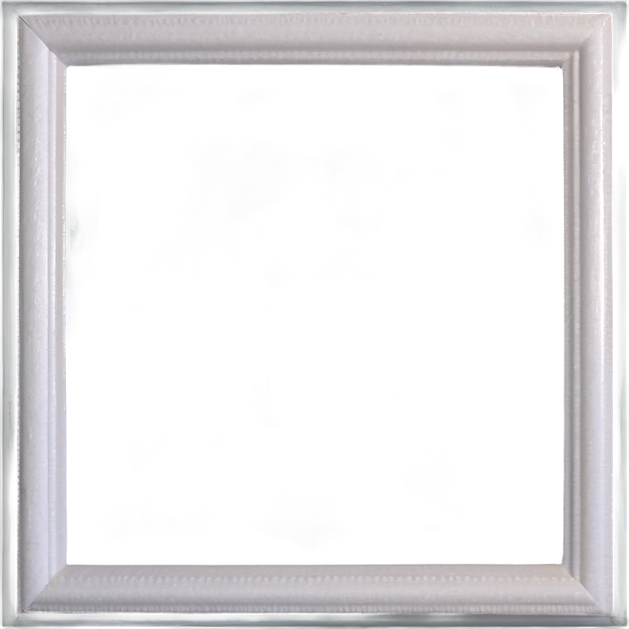 White Photo Frame PNG ajt PNG image with a transparent background, free high-resolution download