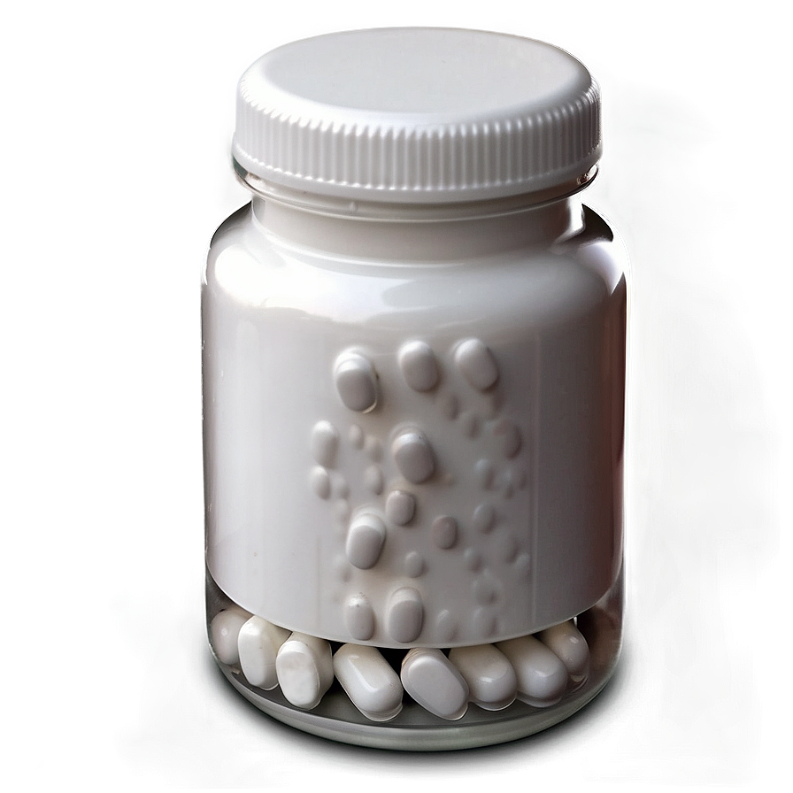 White Pill Bottle PNG jls PNG with transparent background