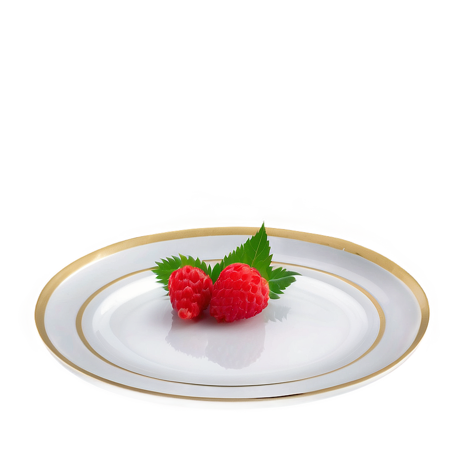 White Plate For Wedding Png 06212024