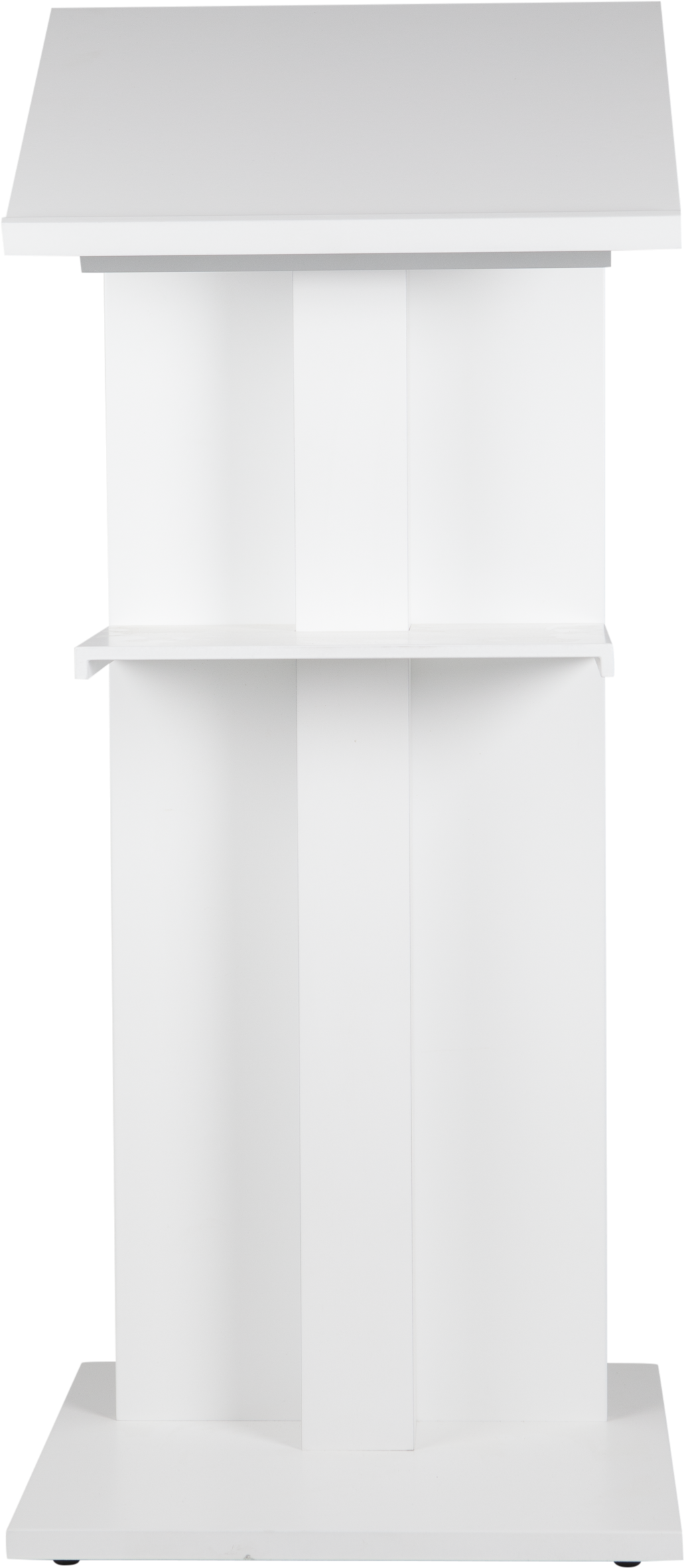 White Podium Product Display Stand