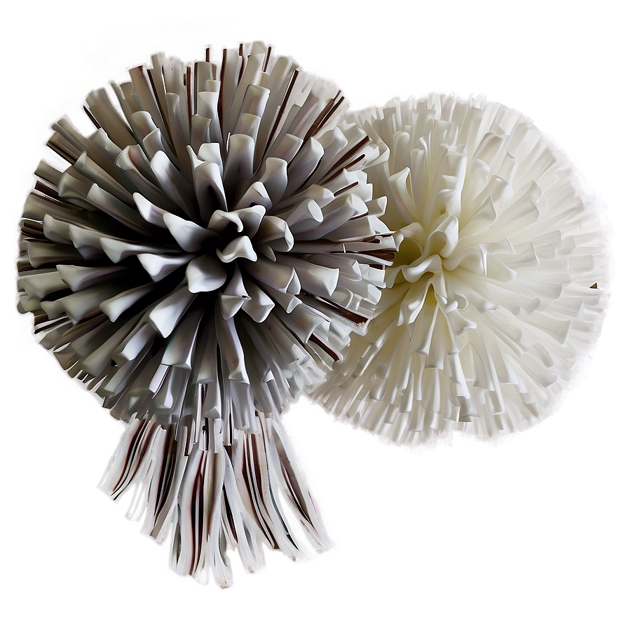 White Pom Poms Png 94