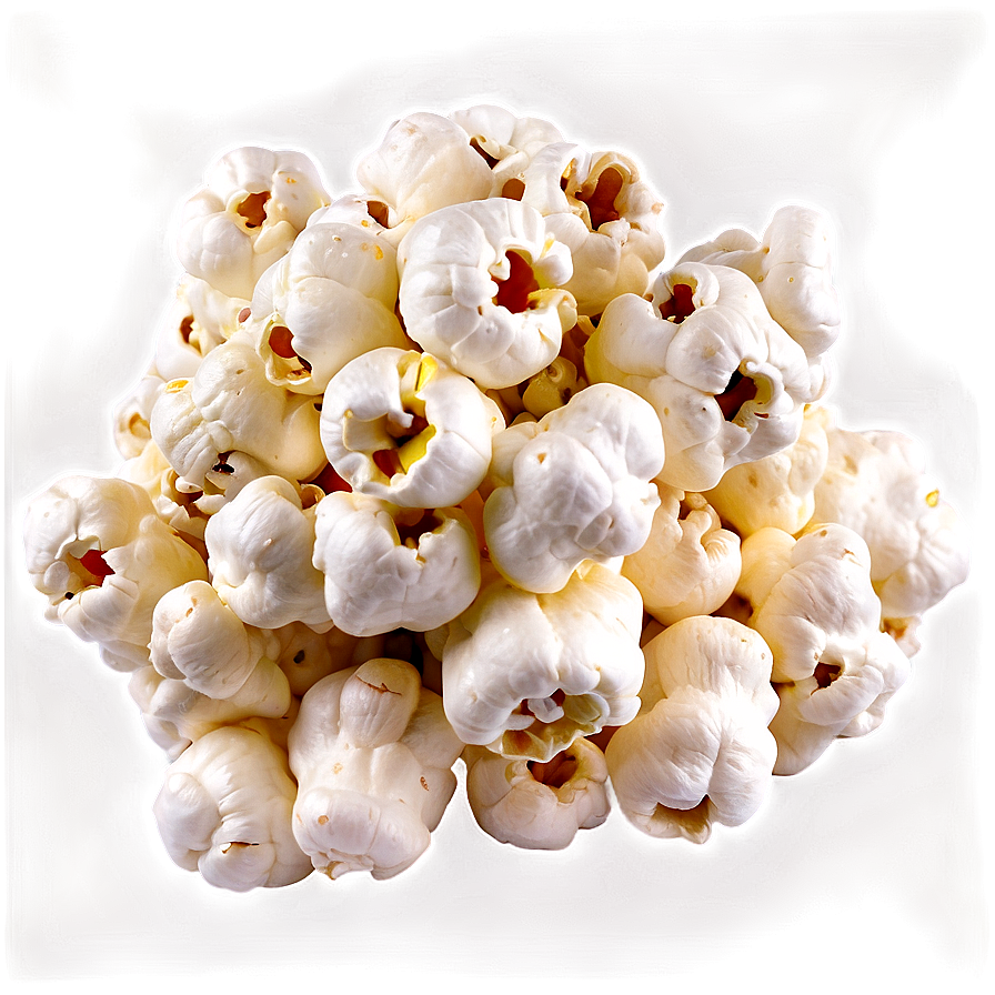 White Popcorn PNG 05042024 PNG with transparent background