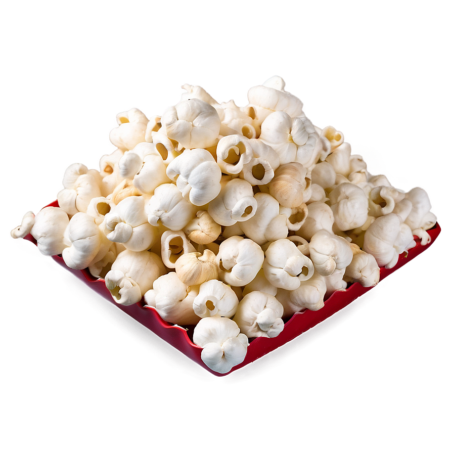 White Popcorn PNG lpv PNG with transparent background