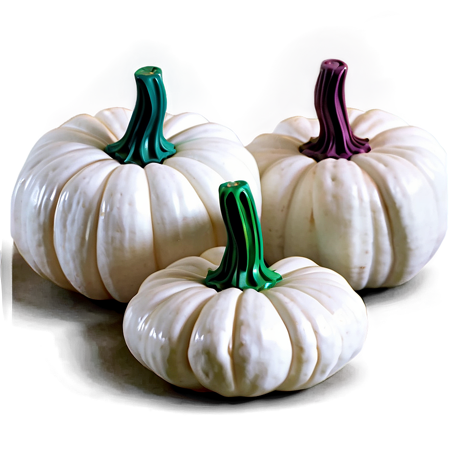 White Pumpkin Decor Idea Png Fwc77