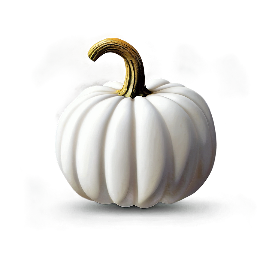 White Pumpkin Scene Png Vwo