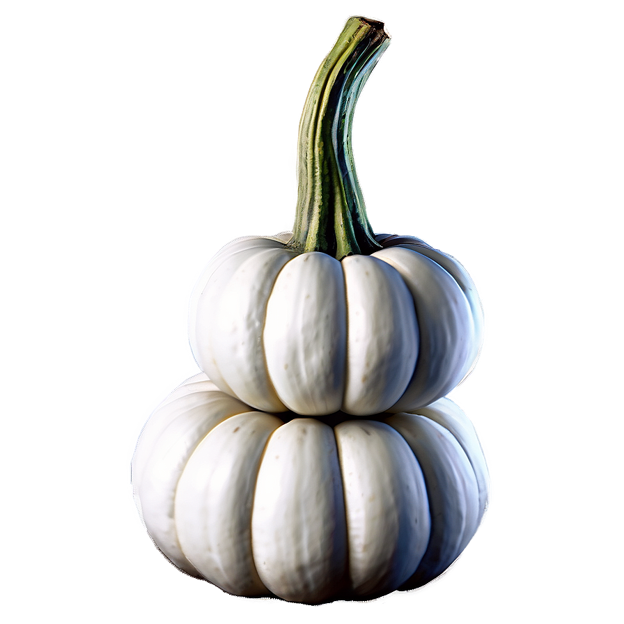 White Pumpkin Stack Png 06212024