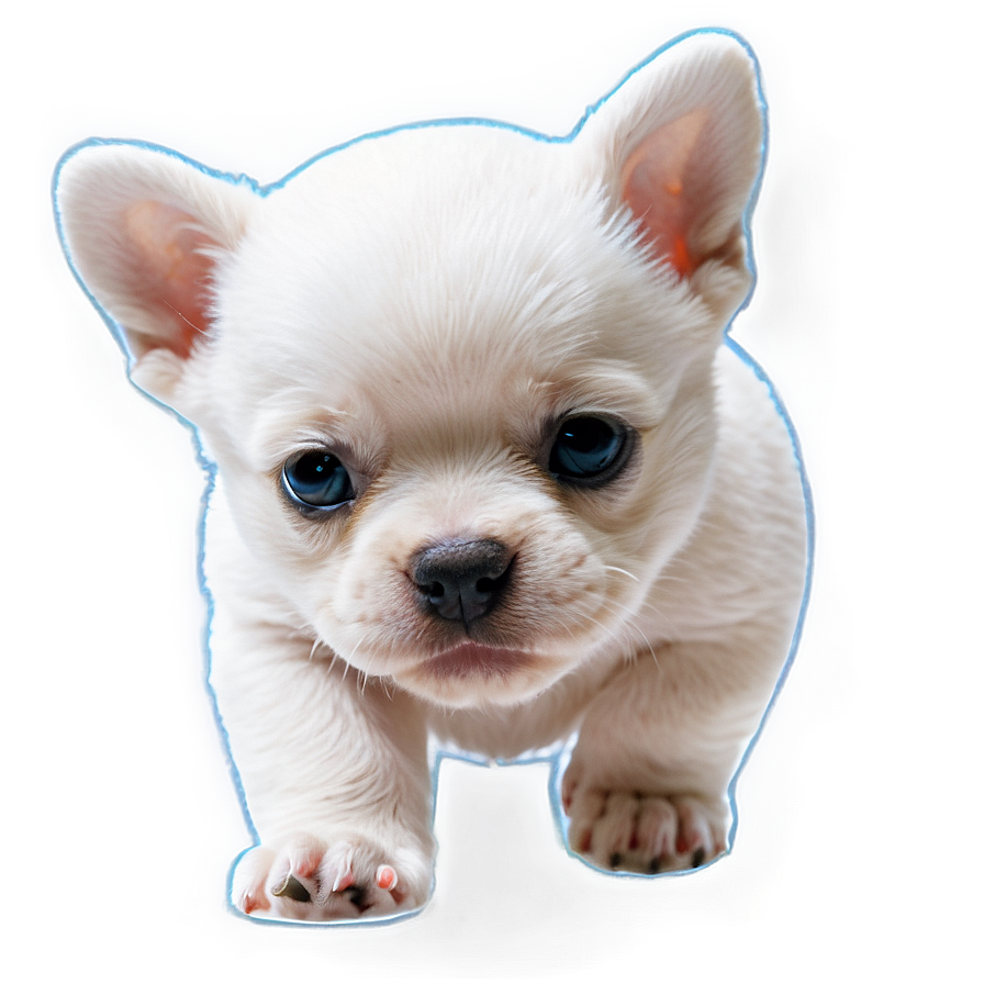 White Puppy Png 91